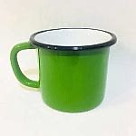 Emaye Kupa Çimen Yeşili