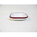 Emaye Mini Meze Tabağı Kırmızı