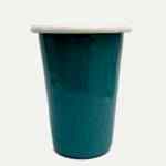 Emaye Konik Bardak Büyük Turkuaz