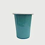 Emaye Konik Bardak Küçük Turkuaz