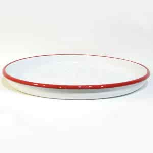 Emaye Sini Derin Kırmızı