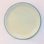 Emaye Sini 40 cm Mavi Çizgili