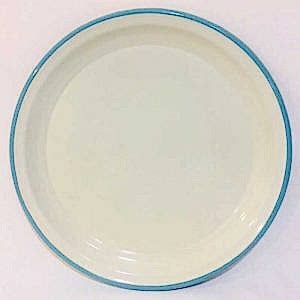 Emaye Sini 45 cm Mavi Çizgili