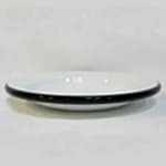 Emaye Çukur Tabak Siyah