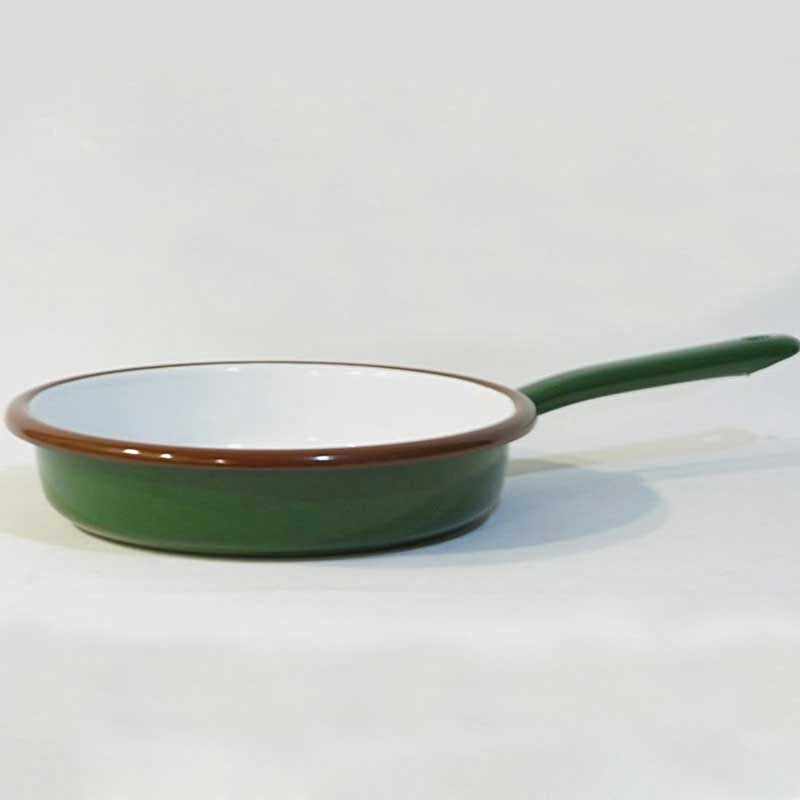 Emaye Tava Asker Yeşili