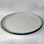 Emaye Yuvarlak Sığ Tepsi Nil Yeşili