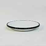 Emaye Tabak 12 cm Siyah