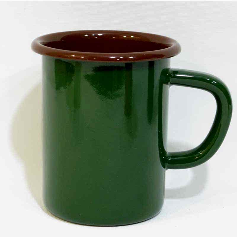 Emaye Çorba Kupası Asker Yeşili