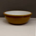 Emaye Kase 16 cm Sarı