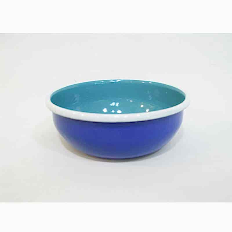 Emaye Kase 14 cm Lacivert