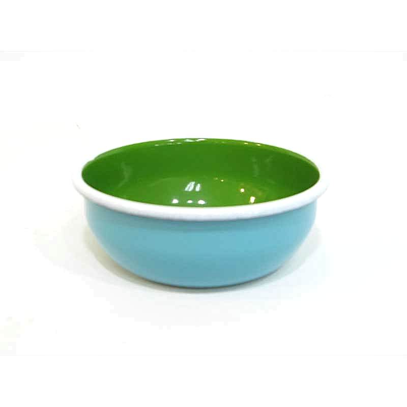 Emaye Kase 14 cm Turkuaz