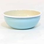 Emaye Kase 16 cm Nil Mavisi