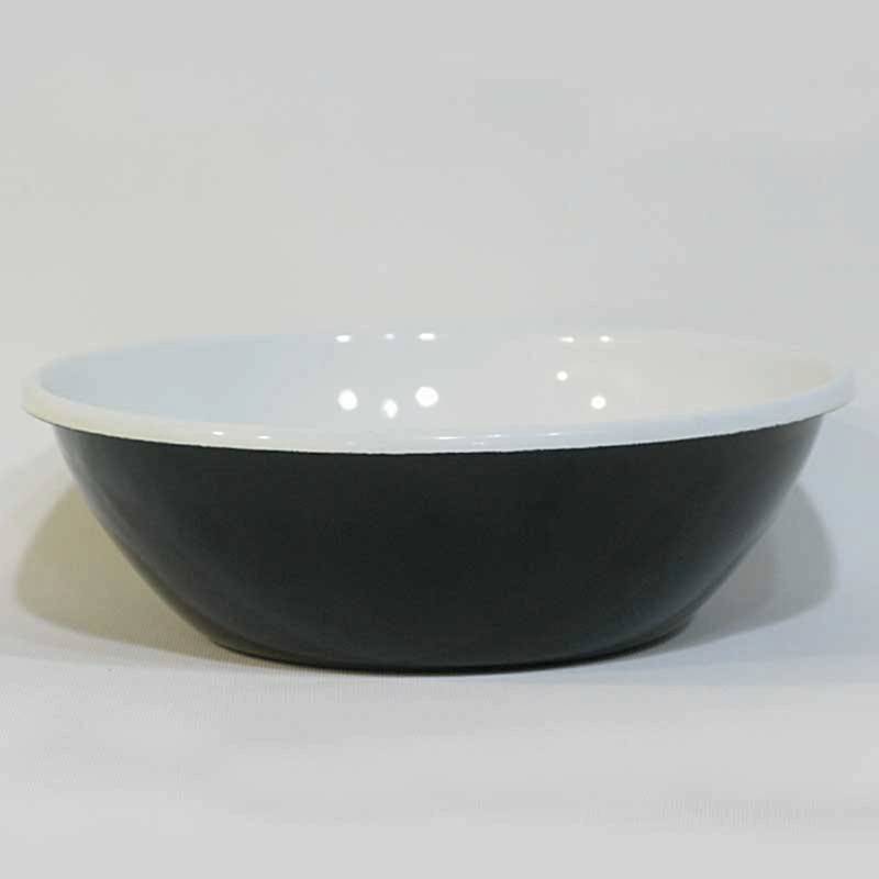 Emaye Salata Kasesi Siyah