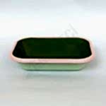 Emaye Dikdörtgen Meze Tabağı Açık Yeşil