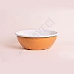 Emaye Kase 26 cm Oksit Sarı