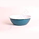 Emaye Kase 26 cm Petrol Yeşili