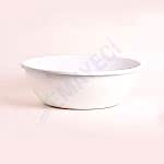 Emaye Kase 32 cm Beyaz