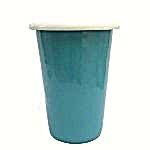 Emaye Konik Bardak Büyük Turkuaz