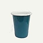 Emaye Konik Bardak Küçük Petrol Yeşili