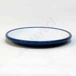 Emaye Servis Tabağı 20 cm Lacivert