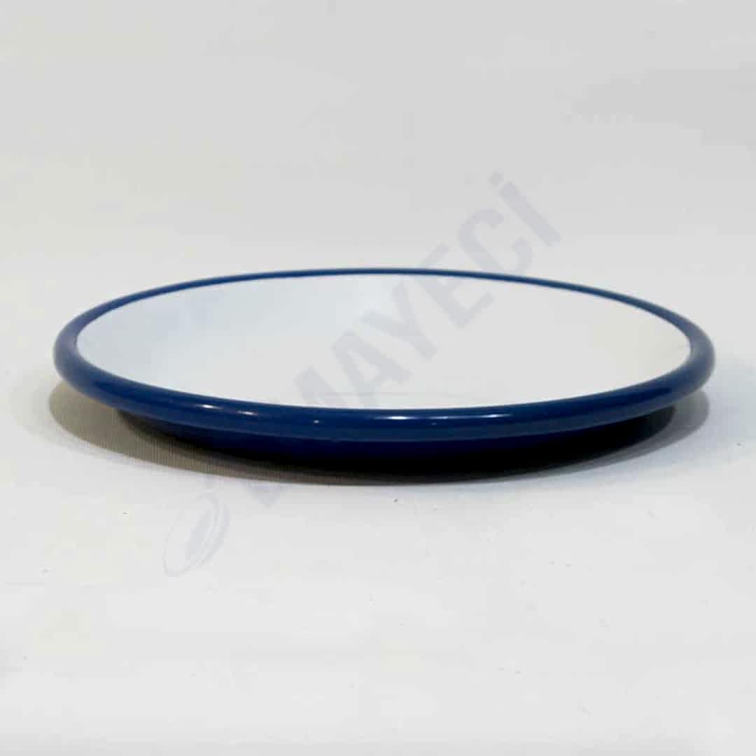 Emaye Servis Tabağı 20 cm Lacivert