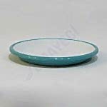 Emaye Servis Tabağı 20 cm Turkuaz