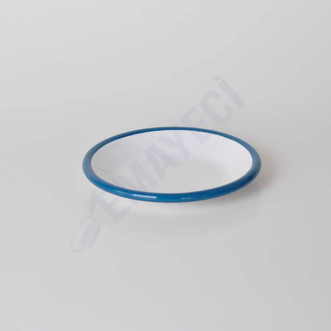 Emaye Tabak 12 cm Petrol Yeşili