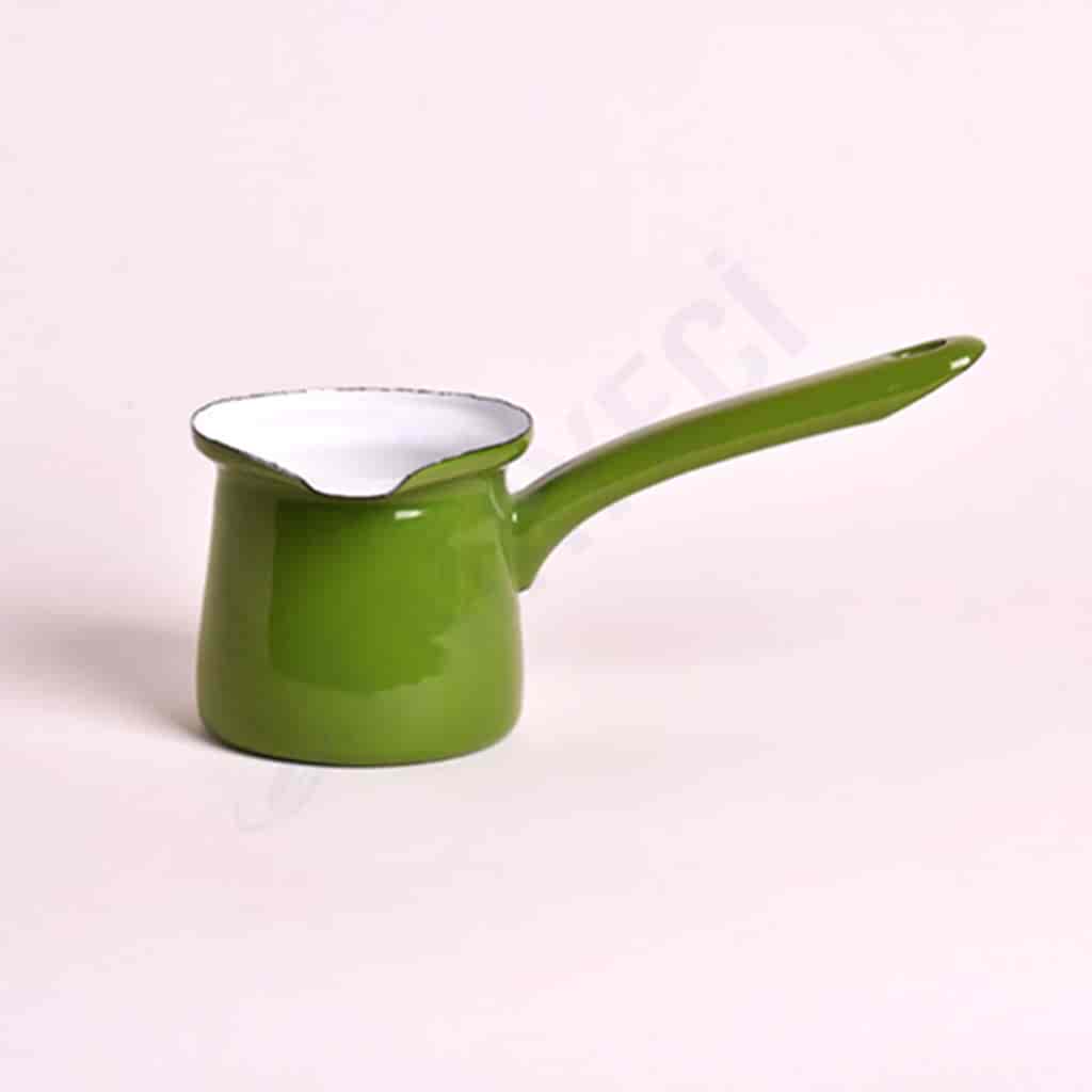 Emaye Cezve Çimen Yeşili