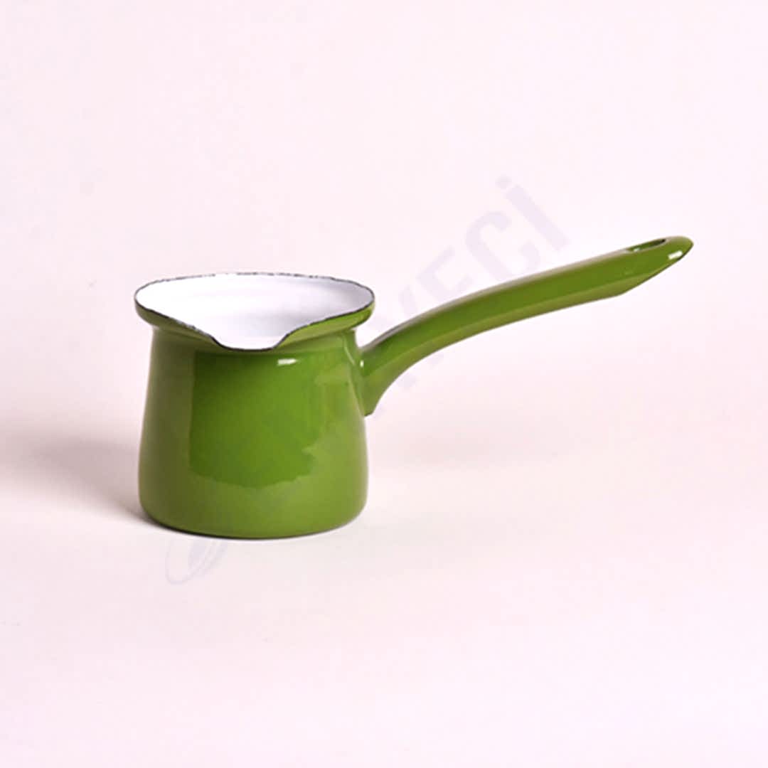 Emaye Cezve Çimen Yeşili