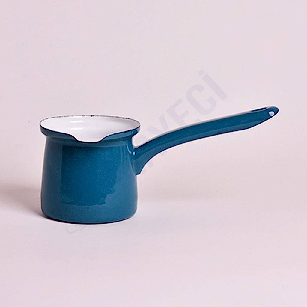 Emaye Cezve Petrol Yeşili