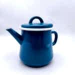 Emaye Demlik 1200 ml Petrol Yeşili