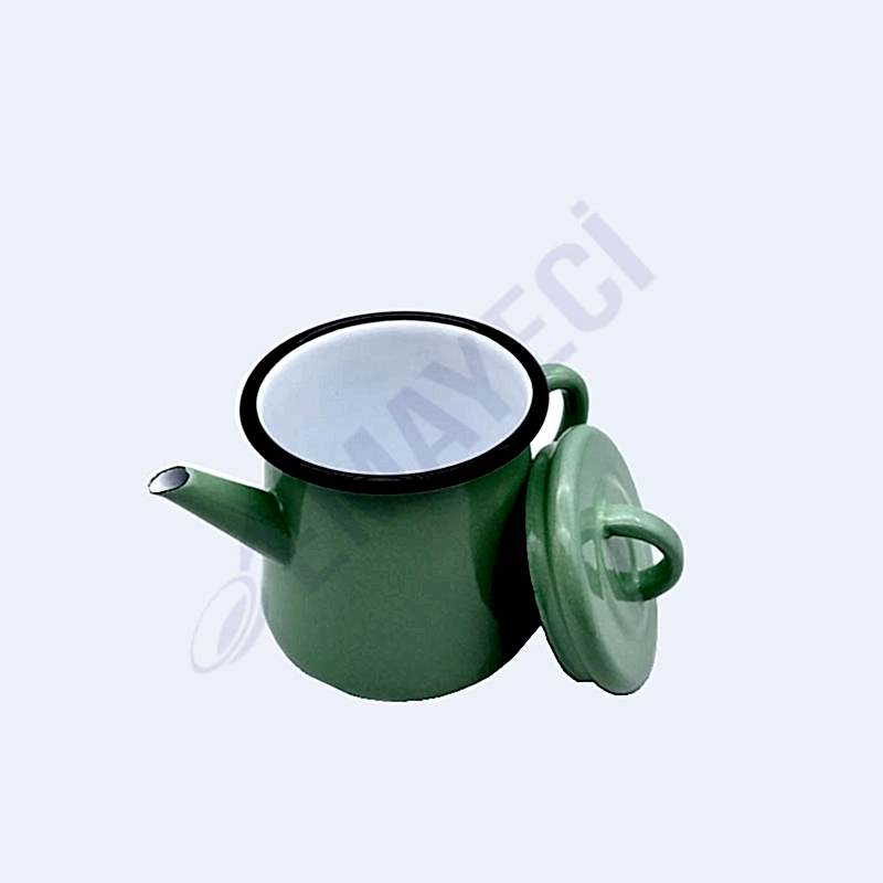 Emaye Demlik 500 ml Mint Yeşil