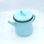 Emaye Demlik 850 ml Nil Mavi