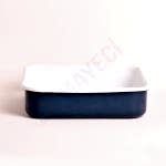 Emaye Kare Fırın Tepsisi Lacivert