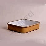 Emaye Kare Fırın Tepsisi Sarı