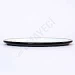 Emaye Pizza Tabağı 28 cm Gri