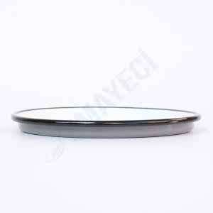 Emaye Pizza Tabağı Gri