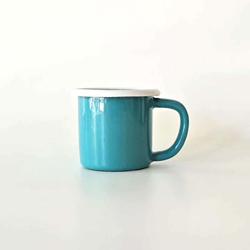 Emaye Küçük Kupa Turkuaz